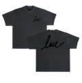 Love Script T-shirt (Blackout)