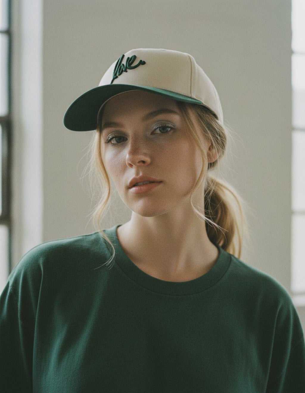 Vintage Love Hat | Green