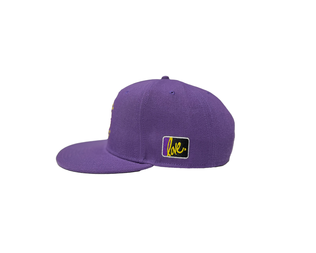 Lakers Love Snapback | Purple