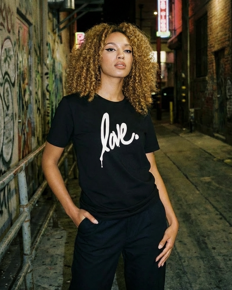 The Original Love T-shirt | Black