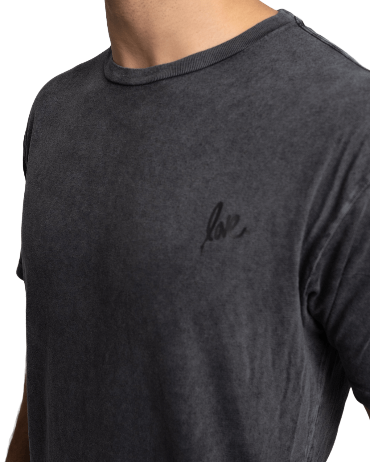 Love Vintage Tee - Faded Black