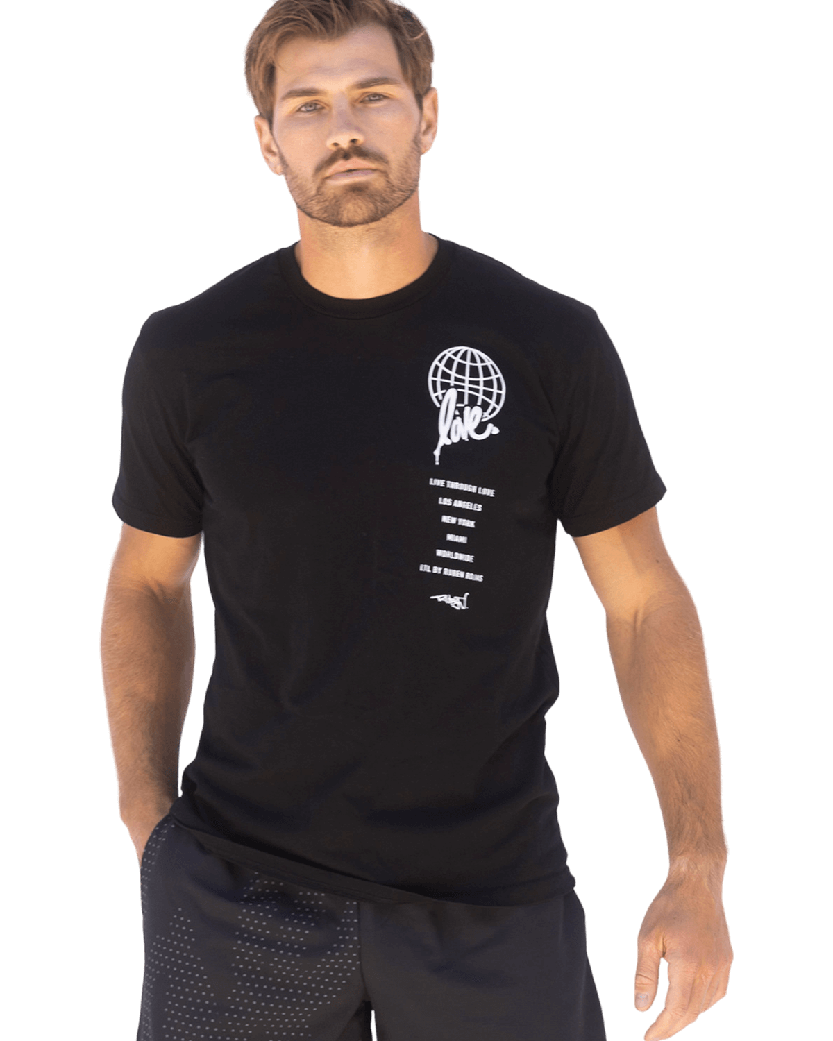Worldwide Love Tee - Black