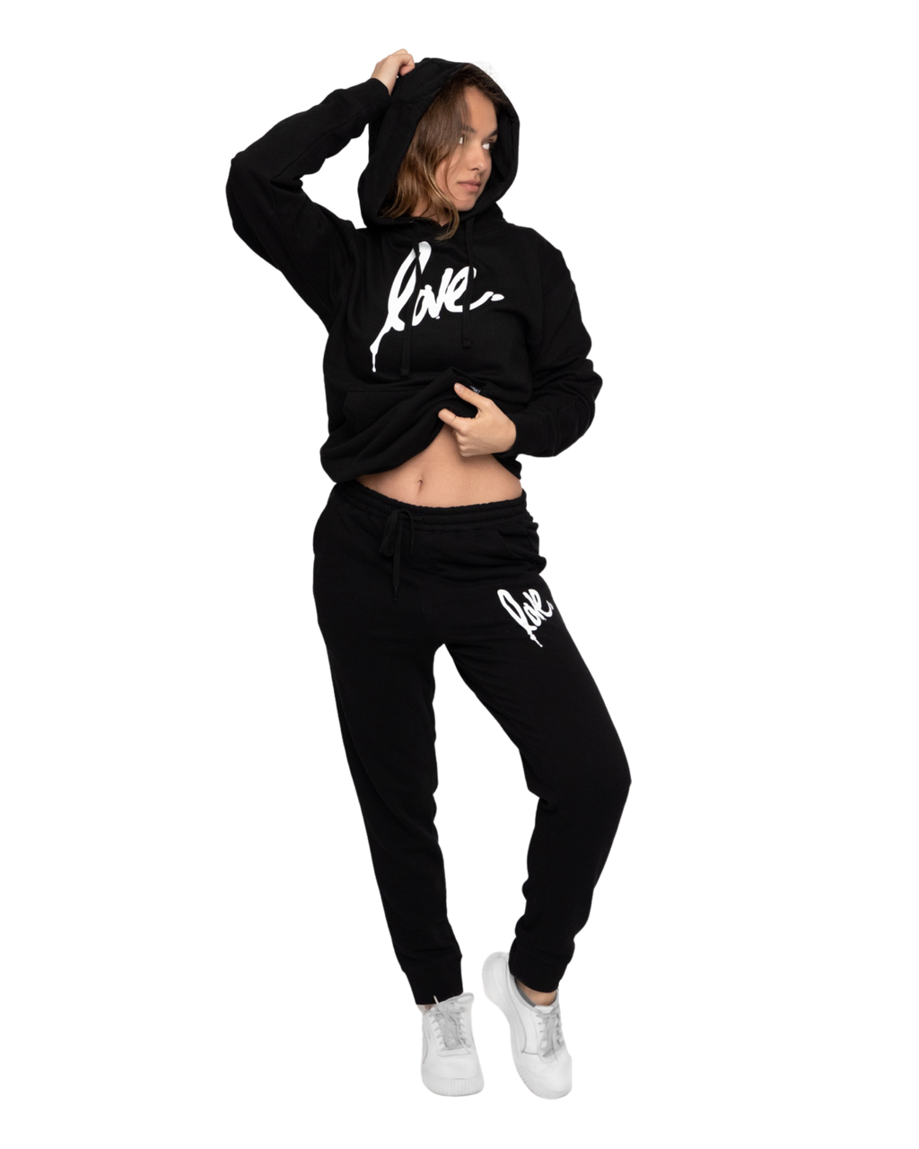The Original Love Hoodie Black