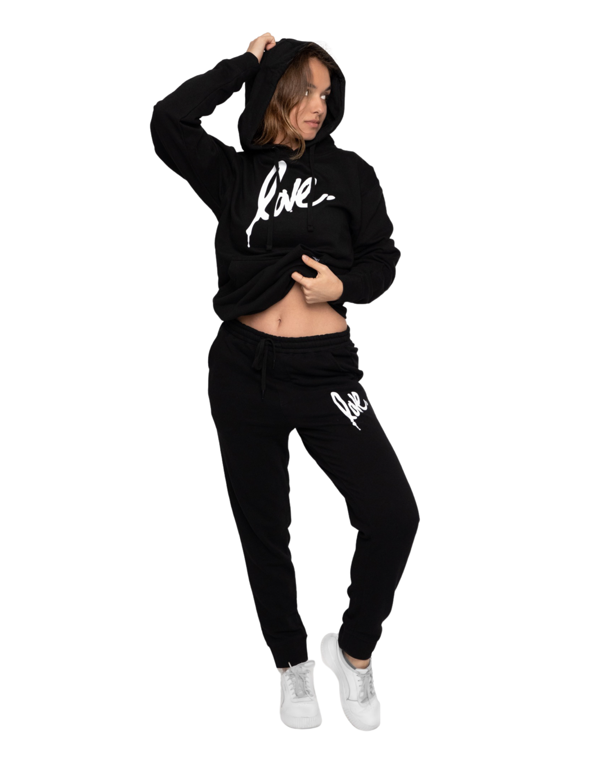 The Original Love Hoodie Black